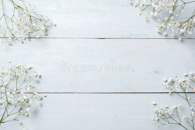 Spring background, flowers frame on blue wooden table. Banner mockup for Womans or Mothers Day, Easter, spring holidays. Flat lay, above view. Spring background, flowers frame on blue wooden table. Banner mockup for Womans or Mothers Day, Easter, spring holidays. Flat lay, above view